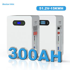 맞춤형 48V 300Ah LiFePO4 고체 상태 리튬 배터리 팩 IP65 15kWh 가정용 저장 백업 10년 보증 - Product Image 1