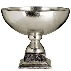 Cuencos para servir de acero inoxidable personalizados clásicos de lujo, contenedores de helado de postre de ensalada de dulces de frutas de fiesta de Metal - Product Image 1