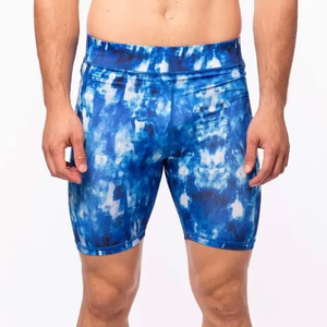 กางเกงขาสั้นรัดรูปของผู้ชายผ้านิ่มขนาดใหญ่พิเศษแห้งเร็วพิมพ์ลายแบบระเหิดใส่สบายสไตล์ลำลอง - Product Image 1