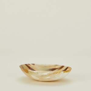 GUIDE WATERS BOL EN CORNE DE BUFFALO POUR SERVIR LES ALIMENTS Bol en corne décoratif UNIQUE pour centres de table Bol en corne durable - Product Image 2