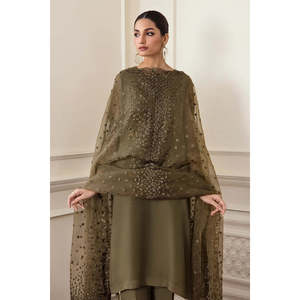 Conjuntos de Traje de Chifón Bordado de Lujo para Mujer Baroque UF-295 Colección 2026-TC-1587 - Product Image 4