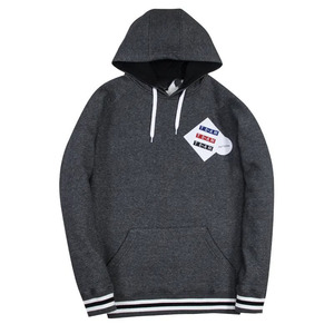 Sudadera con capucha de algodón 100% antiarrugas con diseño de logotipo personalizado OEM para mujeres y hombres, ropa deportiva informal con estampado sólido para Otoño e Invierno - Product Image 1