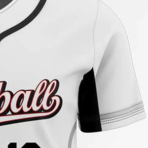 Producto de tendencia 2025 nueva llegada Jersey de béisbol barato de alta calidad 100% Jersey de béisbol de poliéster - Product Image 6