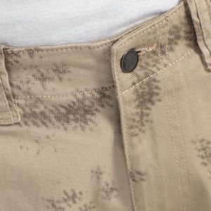 Pantalones cortos Cargo para hombre de gran tamaño verano al aire libre Jogging elástico medio 100% algodón moda multi-bolsillos ropa de gran tamaño pantalones cortos Cargo - Product Image 4