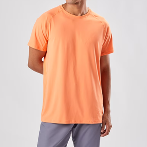 Fabricación profesional Hombres Camiseta de alta calidad Transpirable Manga corta Regular Fit Hombres Ropa Camisetas - Product Image 2