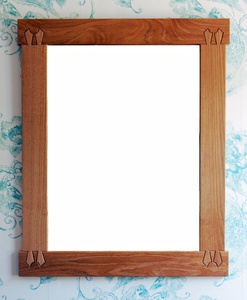 Handcrafted Solid <b>Wood</b> <b>Mirror</b> Frame | Wholesale Home Decoration - Product Image 1