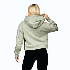 Sudadera con Capucha Sexy Antiarrugas de Talla Grande para Mujer, Estilo Urbano, 100% Algodón, Servicio OEM, Nuevo Diseño Personalizado, Talla Grande - Product Image 4