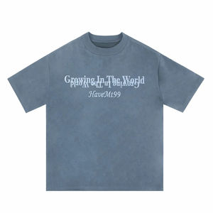 100% algodón de alta calidad diseño personalizado camisetas para hombre logotipo bordado transpirable Anti Pilling camisetas XS a XL hecho en Pakistán - Product Image 5