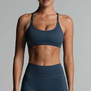 OEM Personnalisé Haut de gamme Crop top de sport sexy à séchage rapide, respirant, pour le fitness et le yoga, pour femme - Product Image 6