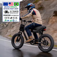 Vélo électrique ZUMI US Brazil Stock 48V 750W à pneus larges pour adultes, longue autonomie, pour trajets quotidiens, fournisseur direct d'usine, vente en gros, OEM, ODM