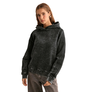 2025 sérigraphié impression numérique 280g poids lourd hiver avant 100% coton sweat à capuche surdimensionné Vintage sweats à capuche - Product Image 2