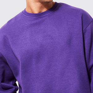 High Quality OEM Blank Men Hoodies <b>Long</b> Sleeve Custom logo Printed Oversized Crewneck Pullover <b>Sweatshirts</b> - Product Image 5