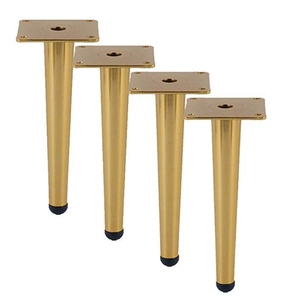 Cadre de Table de bureau en métal noir or en fonte acier Restaurant en laiton bureau Table à manger pieds de Base pour Table basse pieds de meubles - Product Image 2