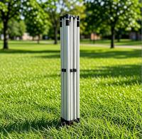 Tente Pop-Up Robuste en Aluminium 10x10FT pour Mariages et Événements VIP