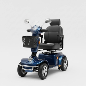 Scooter Eléctrico de Movilidad para Personas Mayores y Discapacitadas, Cómodo, Seguro, Plegable, Impermeable, 500W, Batería de Larga Duración, Oferta Limitada - Product Image 1