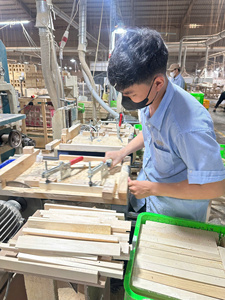 Varillas Cuadradas de Madera de Pino y Álamo Macizo, Duraderas, Grabadas, Decorativas, para Molduras, Manualidades, Cajas, Letreros de Pared, Estilo Moderno, DIY - Product Image 4