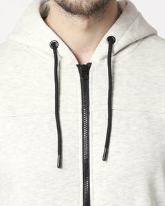 Nouveauté Automne-Hiver : Sweat à Capuche Zippé 100% Coton Polaire Brodé pour Homme, Coupe Classique Décontractée, Couleurs Personnalisables, Léger - Product Image 6