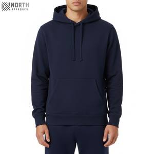 Pull Streetwear Survêtements Denimes Puff Impression Polaire À Capuche Haute Qualité Poids Lourd 100% Coton Hommes Hoodies Réversible - Product Image 1