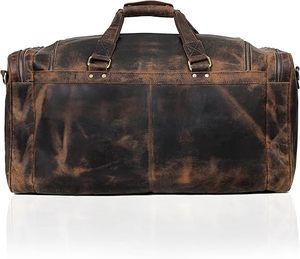 Sac week-end en cuir véritable de qualité supérieure de haute qualité élégant fait à la main meilleur sac de mousse pour voyager prix compétitif - Product Image 2