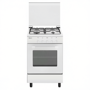 Four électrique Glem AE55MXF3 blanc classe A avec cuisinière à gaz 4 zones 53x50x90cm - Product Image 2