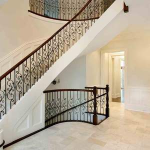 Barandilla de Hierro Forjado Moderna y Minimalista Prima, Secciones de Barandilla de Hierro Prefabricadas para un Fácil Montaje y una Seguridad Robusta - Product Image 4