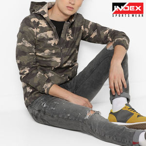 Vente en gros sweat à capuche personnalisé 100% coton pour homme saison d'hiver sublimation numérique impression 3D camouflage Realstree camouflage pour la chasse - Product Image 5