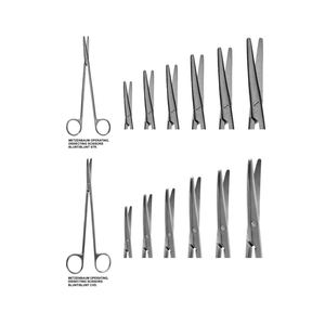 Tijeras de Disección Metzenbaum, Punta Roma, 14.5 cm, Instrumentos Quirúrgicos de Alta Calidad, Fabricación Directa de Fábrica - Product Image 1