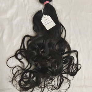 Vente en gros 100% paquets de cheveux Remy indiens bruts naturels 100% extensions de cheveux humains vierges bruts non transformés fabriqués en Inde - Product Image 5