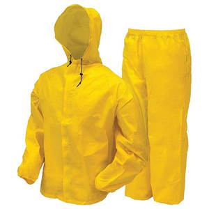 Ensemble de veste et de pantalon de pluie réfléchissant pour adultes de haute qualité avec logo personnalisé, imperméable, confortable, en vente - Product Image 4