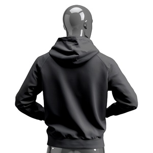 Sweat-shirt à capuche oversize streetwear unisexe en molleton numérique imprimé sur mesure pour marques de mode (vente en gros) - Product Image 4