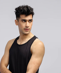 Camisetas de Tirantes Deportivas Ajustadas Personalizadas para Hombre, de Secado Rápido, Transpirables, de Spandex, Estilo Casual de Punto, Tallas Grandes - Product Image 5