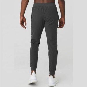 Wholesale Designed Elastic Mid Waistband Casual Rib Cuff Plain Active <b>Jogger</b> Sport Slim Fit 100% <b>Polyester</b> <b>Jogger</b> Pant Men - Product Image 3