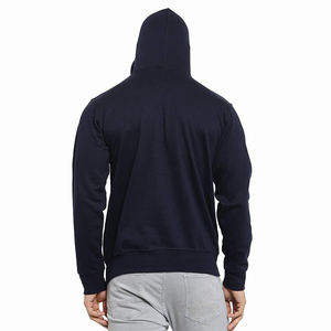 Best Quality 350 GSM Winter <b>Hoodie</b> Street Wear Pullover <b>Black</b> Color Sweatshirt Adult Men's <b>Plain</b> Hoodies With OEM Service - Product Image 2