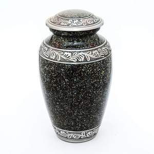 โกศสำหรับงานศพที่ตกแต่งด้วยอลูมิเนียมโกศสำหรับเผาเถ้ามนุษย์ที่เก็บไว้ - Product Image 6