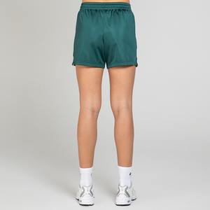 Femmes/hommes 100% Polyester Board Shorts cordon fermeture taille moyenne tricoté toile Sublimation transfert impression motif solide - Product Image 4