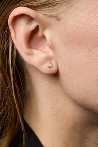 Elegant 925 Sterling Silver 14K Gold Plated White Opal <b>Earrings</b> for Women Luxury <b>Handmade</b> Jewelry Gift Anniversary Party - Product Image 5