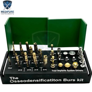 Kit Profesional de Fresas para Osteodensificación, Instrumentos Quirúrgicos Dentales para la Compactación Ósea, Implantes Dentales - Product Image 2