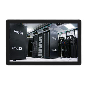 Boîtier en métal de 55 pouces écran lcd 1920*1080 moniteur à écran tactile capacitif OS pris en charge Win7/8/10 et Andr - Product Image 1