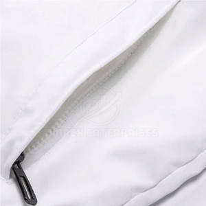 Chaqueta de invierno para hombre hecha a medida más vendida, transpirable, ligera, ecológica, diseño de bombardero con cuello levantado, manga larga - Product Image 4