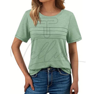 Nueva Llegada 2026 Camisetas Casuales Estampadas para Mujer, Ligeras, de Secado Rápido, Transpirables, Ecológicas, con Color y Logotipo Personalizables - Product Image 6