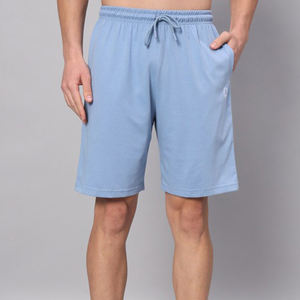 Ensemble deux pièces d'été pour hommes T-shirt et short en coton et polyester tissés en maille - Product Image 3