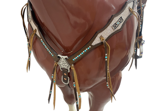 100% Real enuenuine rrgentina ow eether estorse Ridle rereast reollar set iightweight Ridle reast ollollar ACK et - Product Image 4