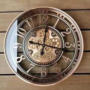 Designer <b>Large</b> <b>Wall</b> <b>Clock</b> Luxury Style Indoor Home Decoration Custom <b>Metal</b> Display for Office Use Perfect Gift - Product Image 3