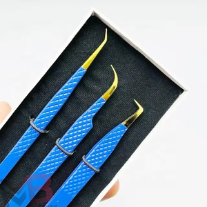 แหนบต่อขนตาปลายแหลม สแตนเลส จับถนัดมือ ขายดีที่สุด  รับทำสีตามสั่ง - Product Image 5