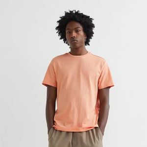 100% coton coupe ample à manches courtes T-Shirt hommes taille grande haute qualité personnalisé surdimensionné blanc hommes T-Shirt - Product Image 1