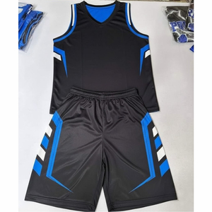 Uniforme de basket-ball personnalisé d'été, grande taille, séchage rapide, respirant, 100% polyester, sans manches, réversible, maille, imprimé par transfert thermique - Product Image 6