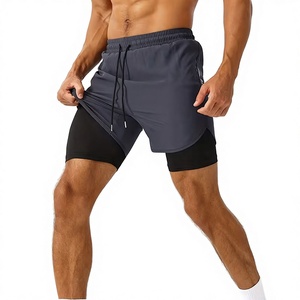 High Quality Men Gym Shorts Lightweight Breathable Training Fitness Running Shorts with Custom Logo Printing Wholesale - Product Image 1