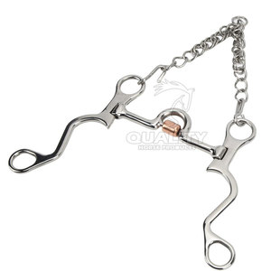 Broca de caballo de acero inoxidable Premium de Venta caliente para todas las razas Ultimate Control y Comfort Horse Bit - Product Image 1