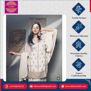 Fully Stitched Pure Faux Georgette With Heavy Embroidery 5mm Sequence Work <b>Top</b> Sharara and Dupatta Set for <b>Wedding</b> Wear - Product Image 2