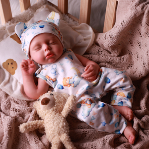 Poupée Reborn Bébé Fille Réaliste en Silicone Platine Entier de 16'' Babeside <span class=keywords><strong>Lucy</strong></span>, Faite à la Main, Douce, Vente en Gros OEM/ODM - Product Image 3